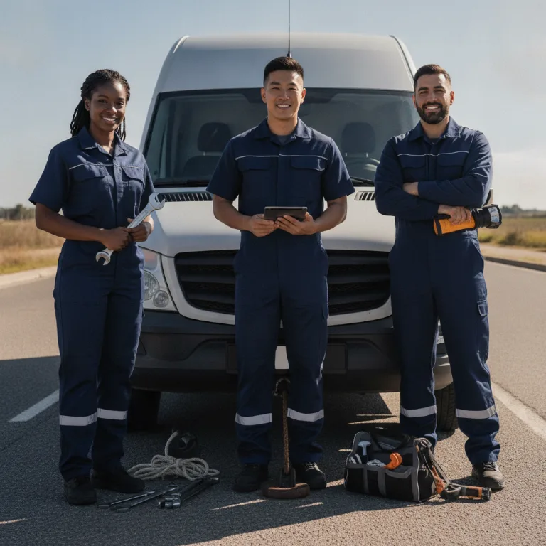 Autosleepdienst team in Vilvoorde